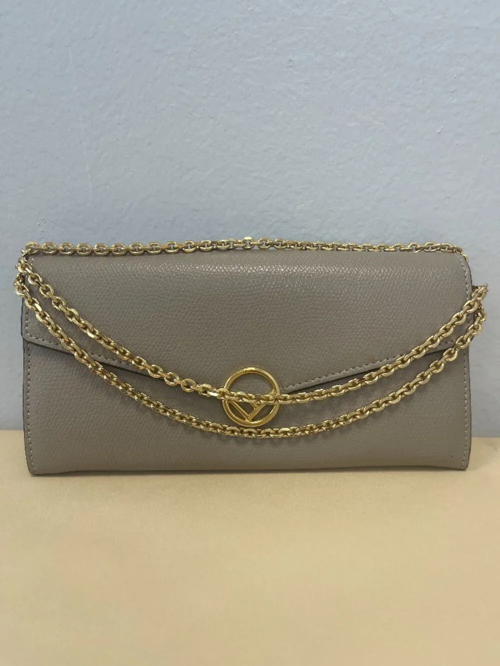 Fendi F Is Fendi Continental Chain Wallet - Preowned